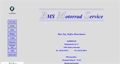 Desktop Screenshot of bmsnet.de